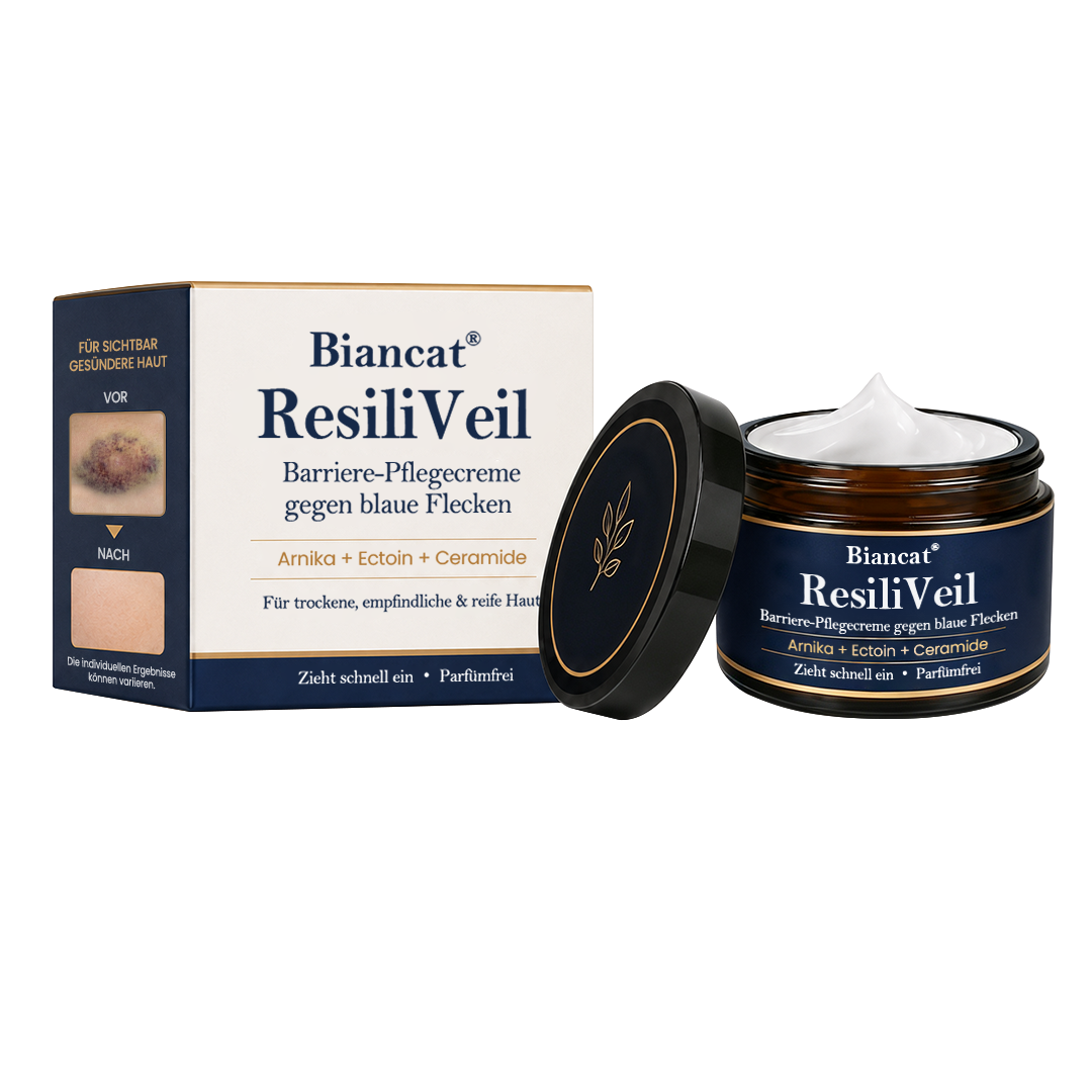 Biancat® ResiliVeil Barriere-Pflegecreme gegen blaue Flecken.