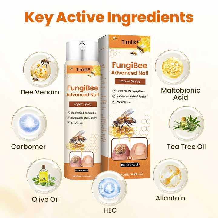 Timilk® FungiBee Fortschrittliches Nagelreparatur-Spray