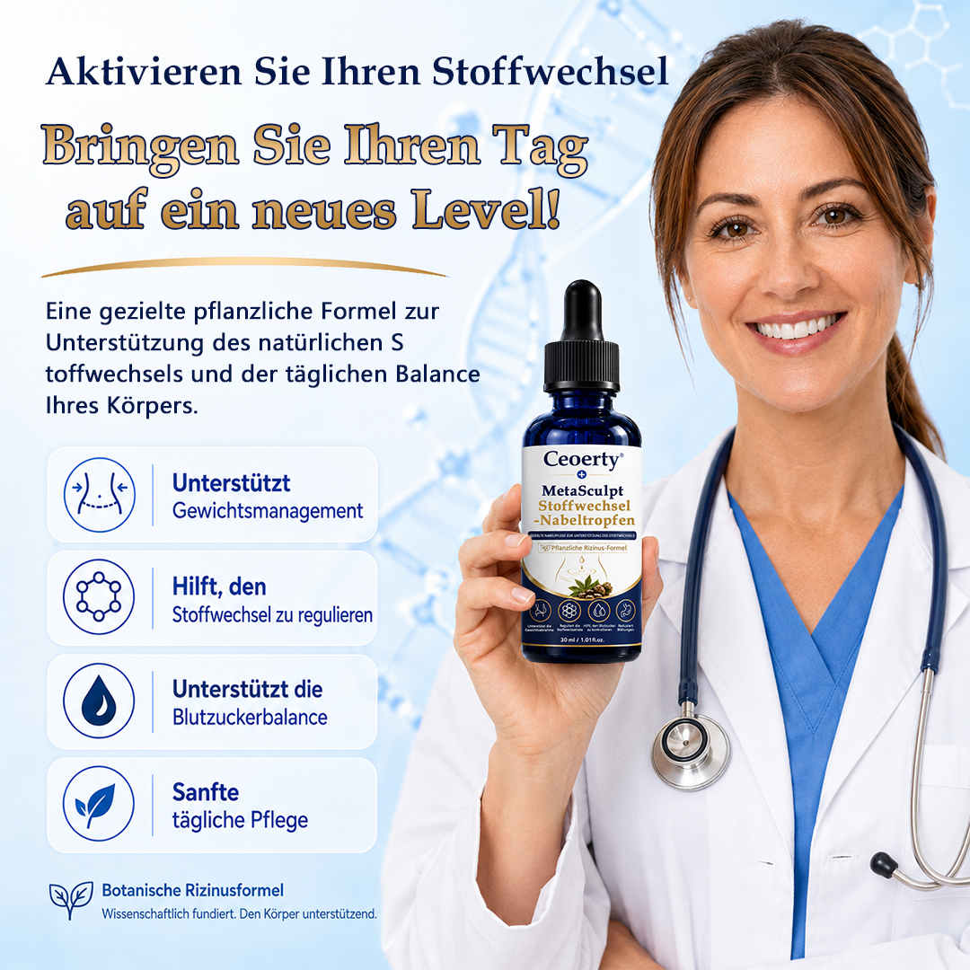Ceoerty® MetaSculpt Stoffwechsel-Nabeltropfen 💠