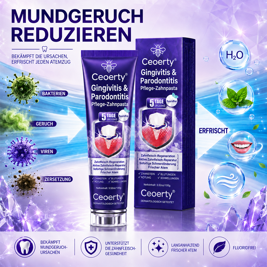 Ceoerty® Gingivitis & Parodontitis Pflege-Zahnpasta