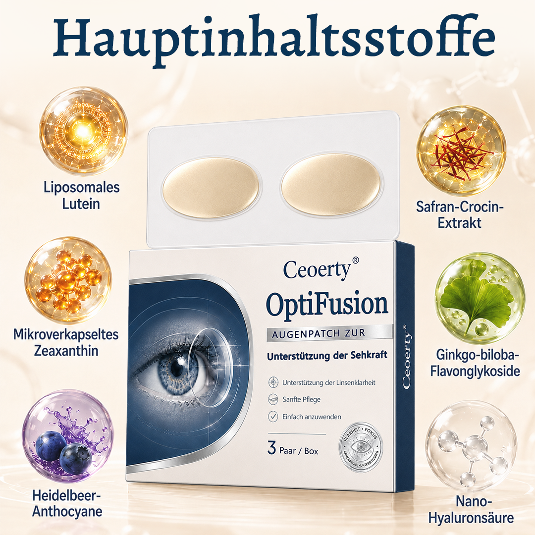 Ceoerty® OptiFusion Vision Support Augenpflaster👁️✨