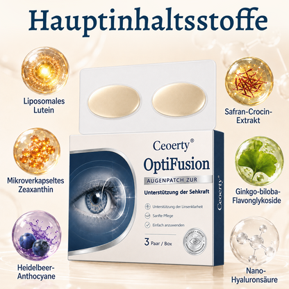 Ceoerty® OptiFusion Vision Support Augenpflaster👁️✨