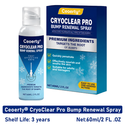 Ceoerty® CryoClear Pro Hauterneuerungs-Spray gegen Hautunebenheiten