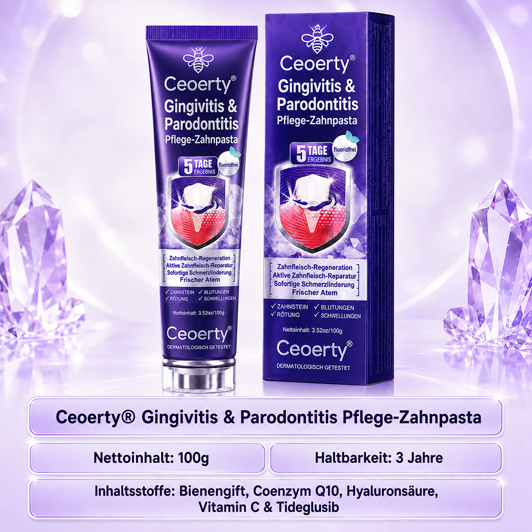 Ceoerty® Gingivitis & Parodontitis Pflege-Zahnpasta