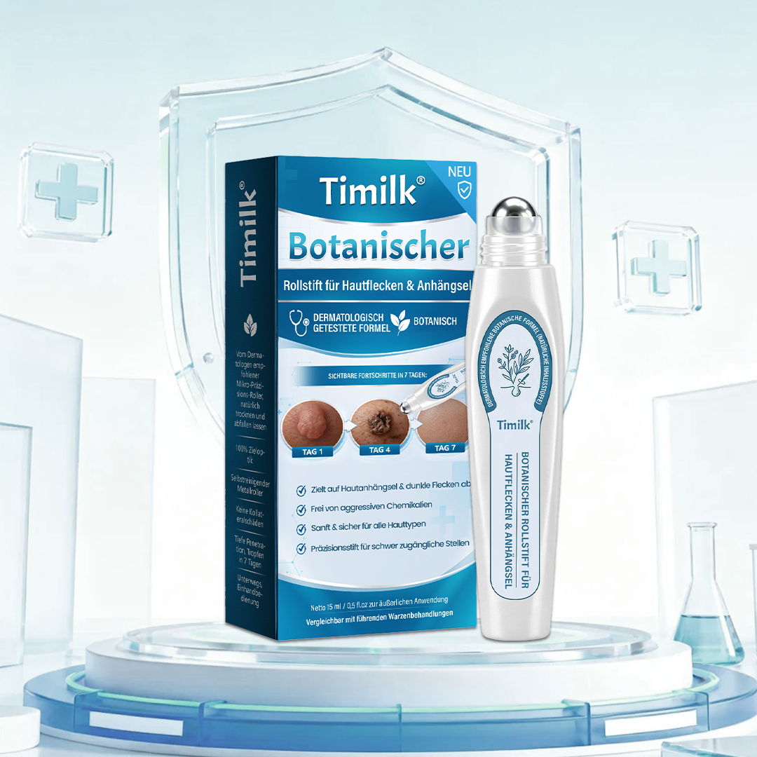 Timilk® Botanischer Rollstift für Hautflecken & Anhängsel.