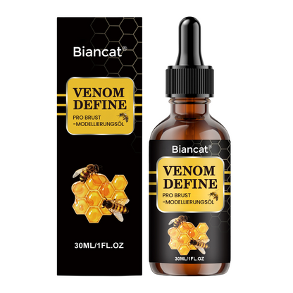 🔥 BRUST-KONTUR-UPGRADE FÜR MÄNNER 💪 Biancat® VenomDefine Pro Brust-Modellierungsöl 🐝 Tägliche Unterstützung mit Bienengift für eine festere und definiertere Brust