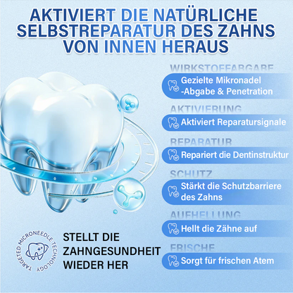 Dein Lächeln🦷Ceoerty® Zahn- und Zahnfleischpflege – schnell lösliches Mikronadel-Pflaster✨ (𝟓-𝐢𝐧-𝟏 💎 𝐙𝐚𝐡𝐧𝐬𝐜𝐡𝐦𝐞𝐥𝐳 & 𝐃𝐞𝐧𝐭𝐢𝐧 𝐖𝐢𝐞𝐝𝐞𝐫𝐚𝐮𝐟𝐛𝐚𝐮𝐞𝐧 • 𝐙𝐚𝐡𝐧𝐟𝐥𝐞𝐢𝐬𝐜𝐡 𝐒𝐭ä𝐫𝐤𝐞𝐧 • 𝐙𝐚𝐡𝐧𝐬𝐭𝐞𝐢𝐧 & 𝐌𝐮𝐧𝐝𝐠𝐞𝐫𝐮𝐜𝐡 𝐁𝐞𝐬𝐞𝐢𝐭𝐢𝐠𝐞𝐧 • 𝐙ä𝐡𝐧𝐞 𝐀𝐮𝐟𝐡𝐞𝐥𝐥𝐞𝐧 • 𝐙𝐚𝐡𝐧𝐞𝐦𝐩𝐟𝐢𝐧𝐝𝐥𝐢𝐜𝐡𝐤𝐞𝐢𝐭 𝐒𝐭𝐨𝐩𝐩𝐞𝐧)
