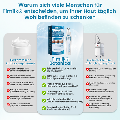 Timilk® Botanischer Rollstift für Hautflecken & Anhängsel.
