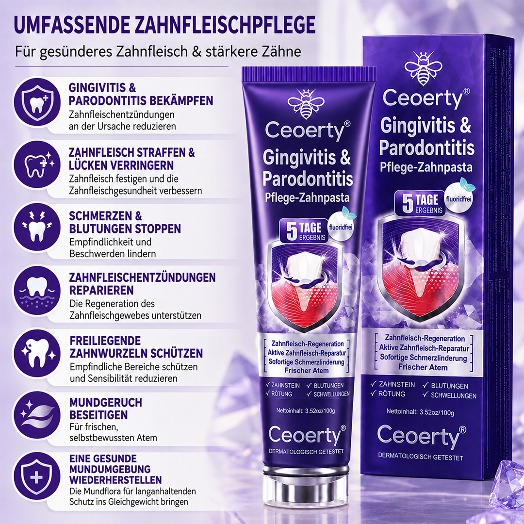 Ceoerty® Gingivitis & Parodontitis Pflege-Zahnpasta