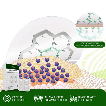 Timilk® ClinixClear Warzenentfernungs-Pflaster.