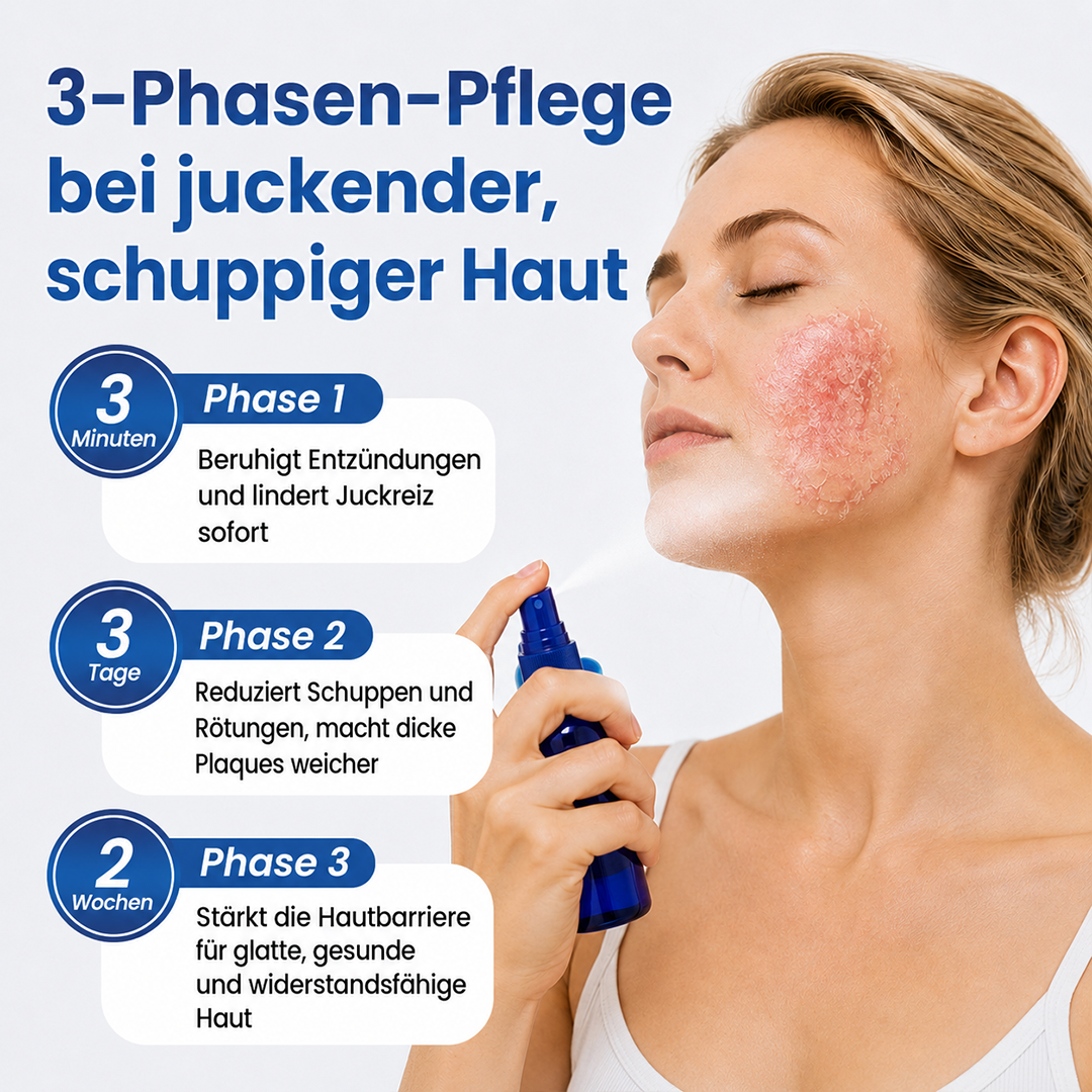 Biancat® PsoriaMucin Spray zur Linderung von Juckreiz und Schuppenbildung – ohne Reiben