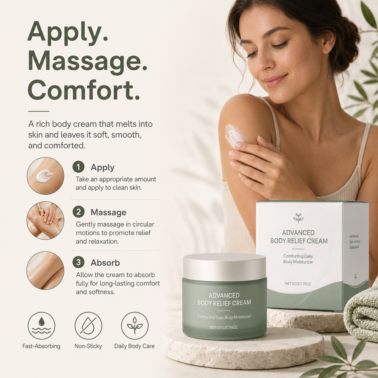 Advanced Body Relief Creme