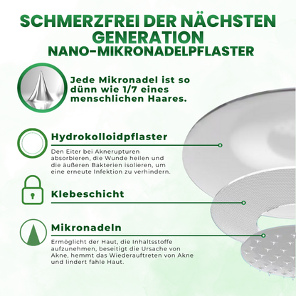Timilk® SculptAura Moringa . Berberin + NAD+ 10-in-1 Nano-Mikronadel-Patch