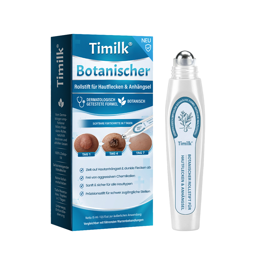 Timilk® Botanischer Rollstift für Hautflecken & Anhängsel.