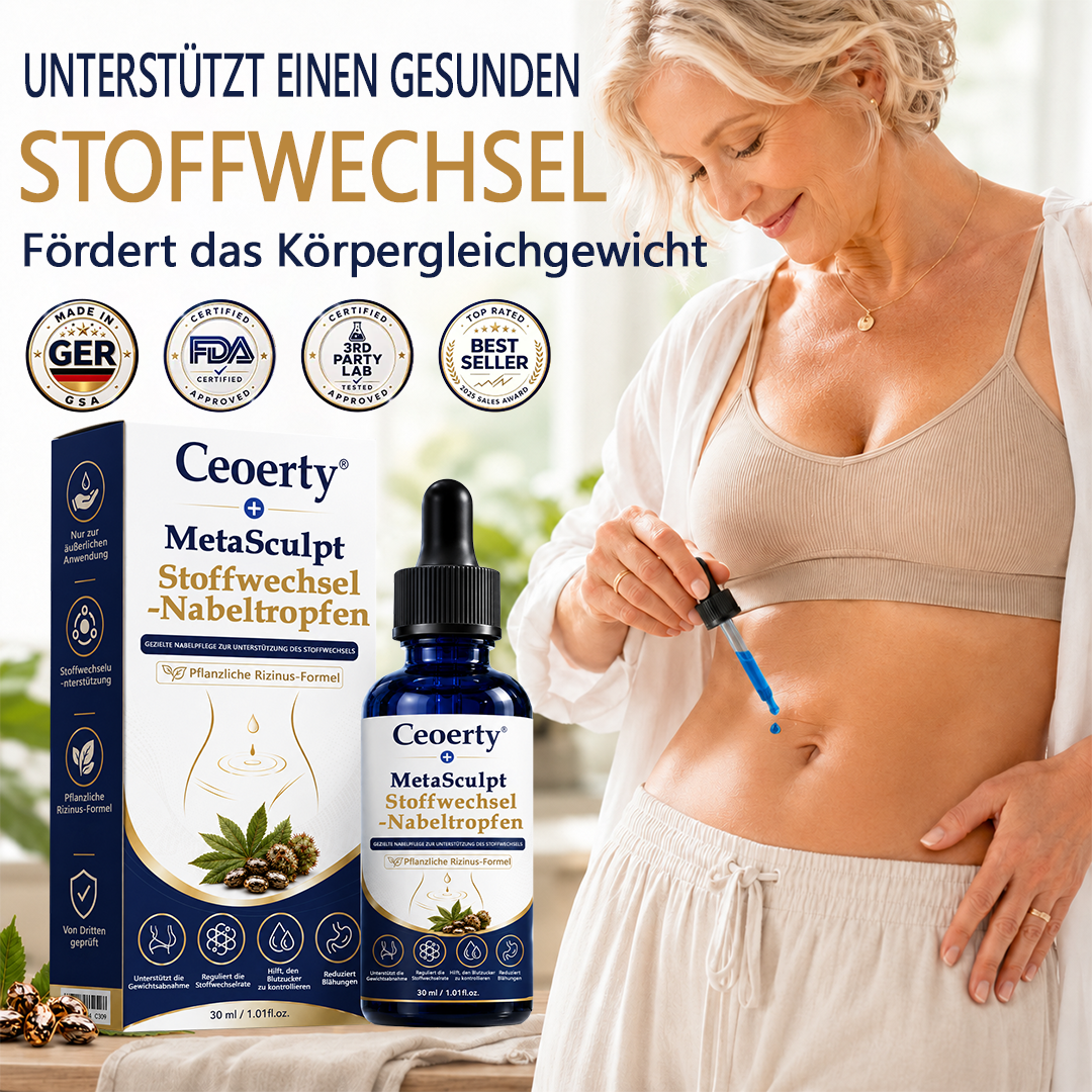Ceoerty® MetaSculpt Stoffwechsel-Nabeltropfen 💠