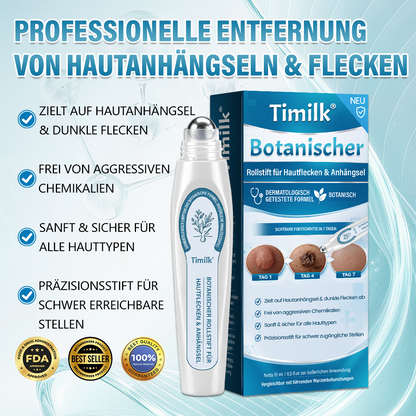 Timilk® Botanischer Rollstift für Hautflecken & Anhängsel.