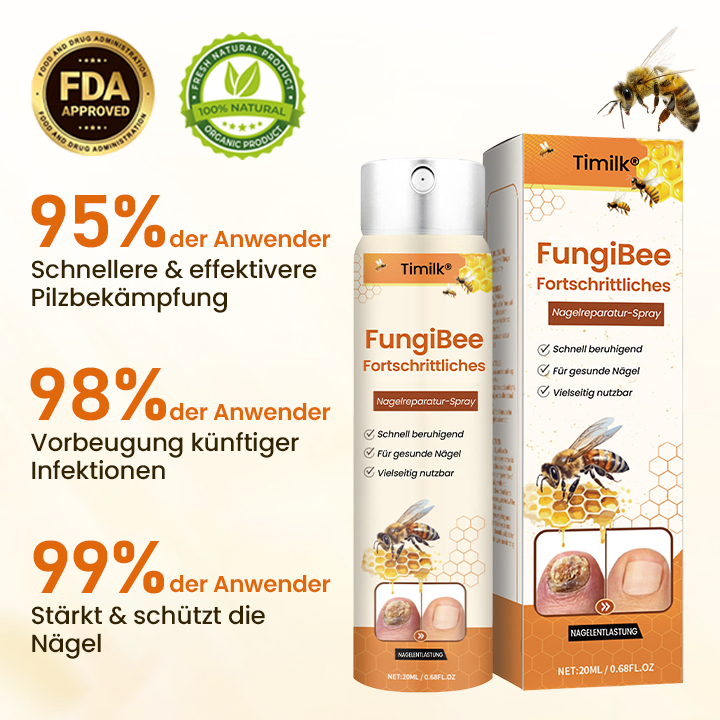 Timilk® FungiBee Fortschrittliches Nagelreparatur-Spray.